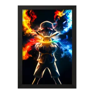 تابلو انیمه پوکمون (pokemon)