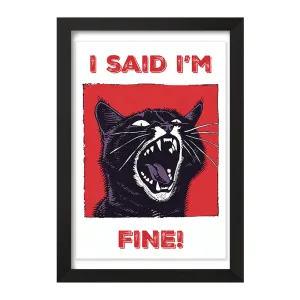 تابلو I Said I'm Fine