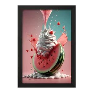 تابلو بستنی و هندوانه