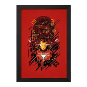 تابلو مرد آهنی مارول (Marvel)