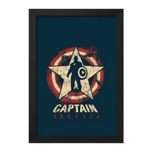 تابلو کاپیتان آمریکایی مارول (Marvel)