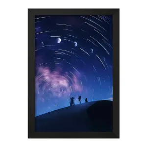 تابلو آسمان شب