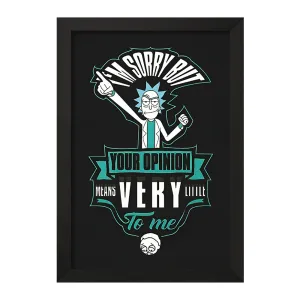 تابلو ریک و مورتی (Rick and Morty)