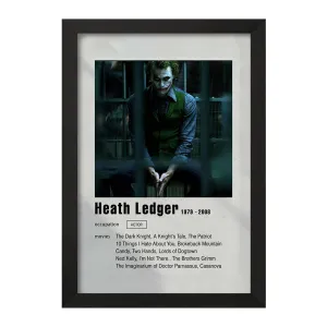 تابلو هیث اندرو لجر (Heath Ledger)