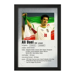 تابلو علی دایی (Ali Daei)