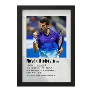 تابلو نواک جوکوویچ (Novak Djokovic)