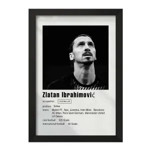 تابلو زلاتان ابراهيموفيتش (Zlatan Ibrahimović)