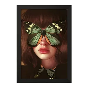تابلو پرتره و پروانه