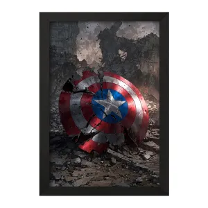 تابلو کاپیتان آمریکایی مارول (Marvel)