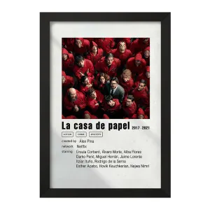 تابلو خانه کاغذی (Money Heist)