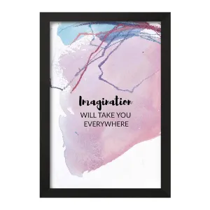 تابلو Imagination Will Take You Everywhere