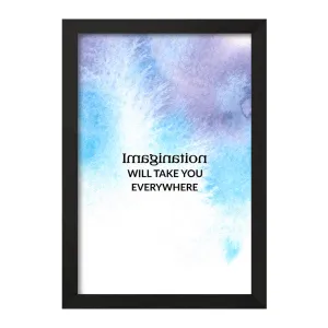 تابلو Imagination Will Take You Everywhere