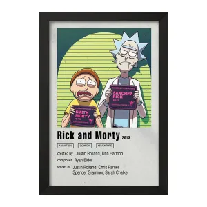 تابلو ریک و مورتی (Rick and Morty)