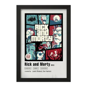 تابلو ریک و مورتی (Rick and Morty)