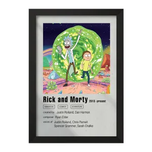 تابلو ریک و مورتی (Rick and Morty)