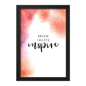 تابلو Dream Create Inspire
