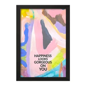 تابلو Happiness Looks Gorgeous On You