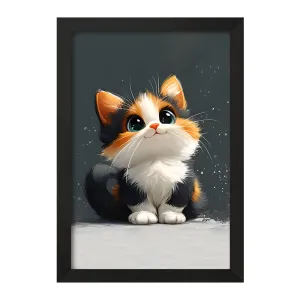 تابلو گربه کیوت