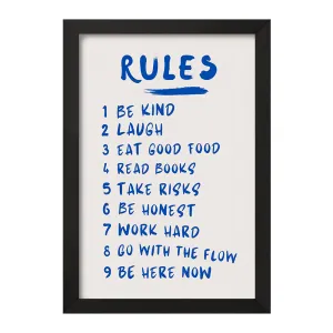 تابلو Rules
