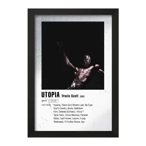 تابلو آهنگ Utopia تراویس اسکات