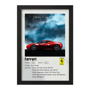 تابلو ماشین فراری (Ferrari)