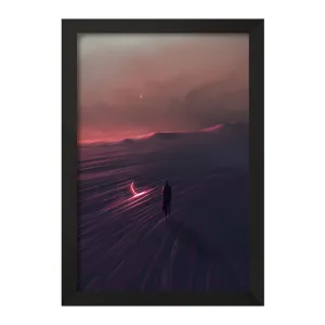 تابلو آدم و ماه