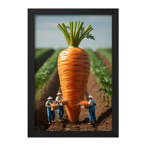 تابلو مزرعه هویج