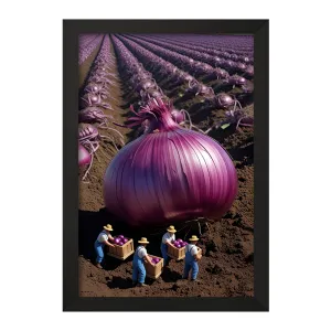 تابلو مزرعه پیاز
