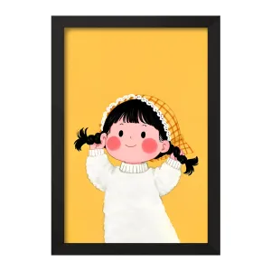 تابلو دخترانه کیوت