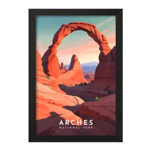 تابلو پارک ملی آرچز (Arches National Park)