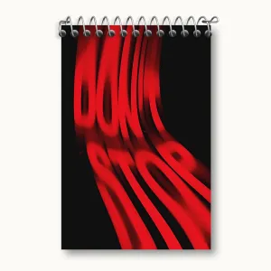 دفتر یادداشت don't Stop