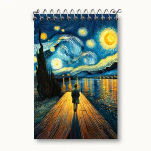 دفتر یادداشت شب پر ستاره