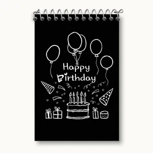 دفتر یادداشت Happy Birthday