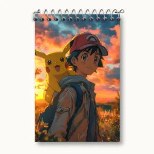دفتر یادداشت انیمه پوکمون (pokemon)