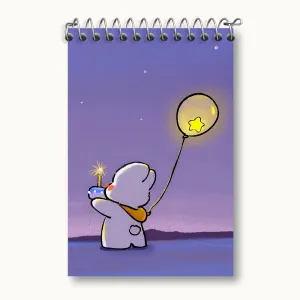 دفتر یادداشت خرگوش کیوت و تولد