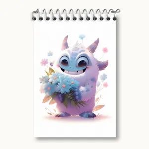دفتر یادداشت هیولای بامزه