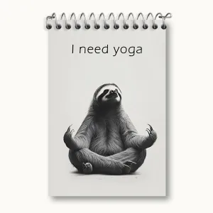 دفتر یادداشت I Need Yoga