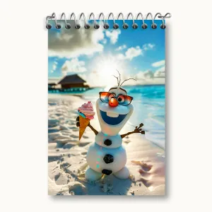 دفتر یادداشت الاف السا و آنا و فروزن (Frozen)