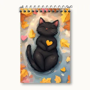 دفتر یادداشت گربه بامزه