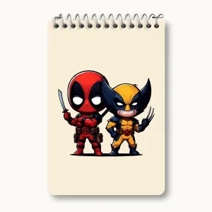 دفتر یادداشت ددپول و ولورین