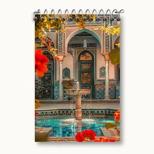 دفتر یادداشت حیاط خانه