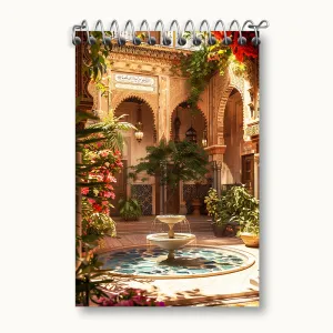 دفتر یادداشت حیاط خانه