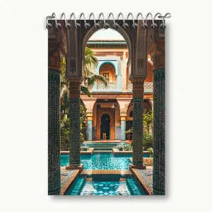 دفتر یادداشت حیاط خانه