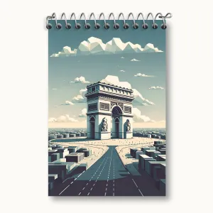 دفتر یادداشت طاق پیروزی (Arc de Triomphe)