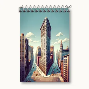 دفتر یادداشت ساختمان فلت‌آیرن (Flatiron Building)