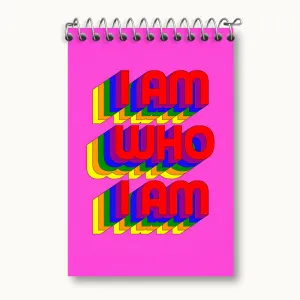دفتر یادداشت I Am Who I Am