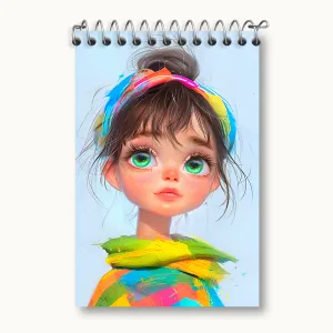 دفتر یادداشت دخترانه کیوت