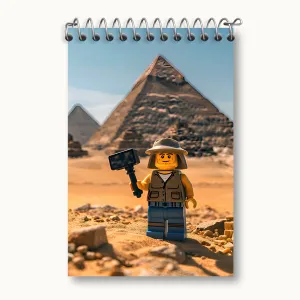دفتر یادداشت لگو باستان شناس (Lego)
