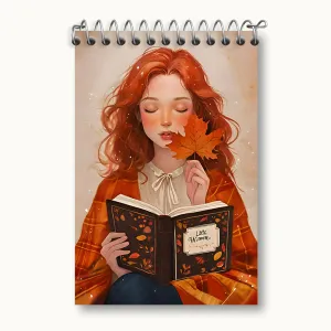 دفتر یادداشت دختر و پاییز