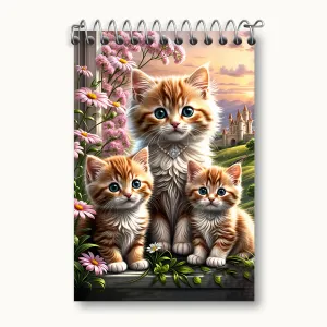 دفتر یادداشت خانواده ی گربه ای